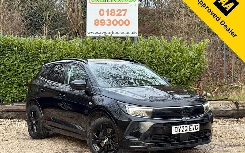 Used Vauxhall Grandland X GS Line 224 HP (164 kW) 2022 Black SUV