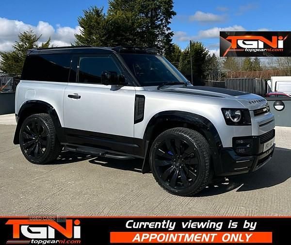Silver Used 2023 Land Rover Defender SUV | £49,895 (Super price) - Image 1/3