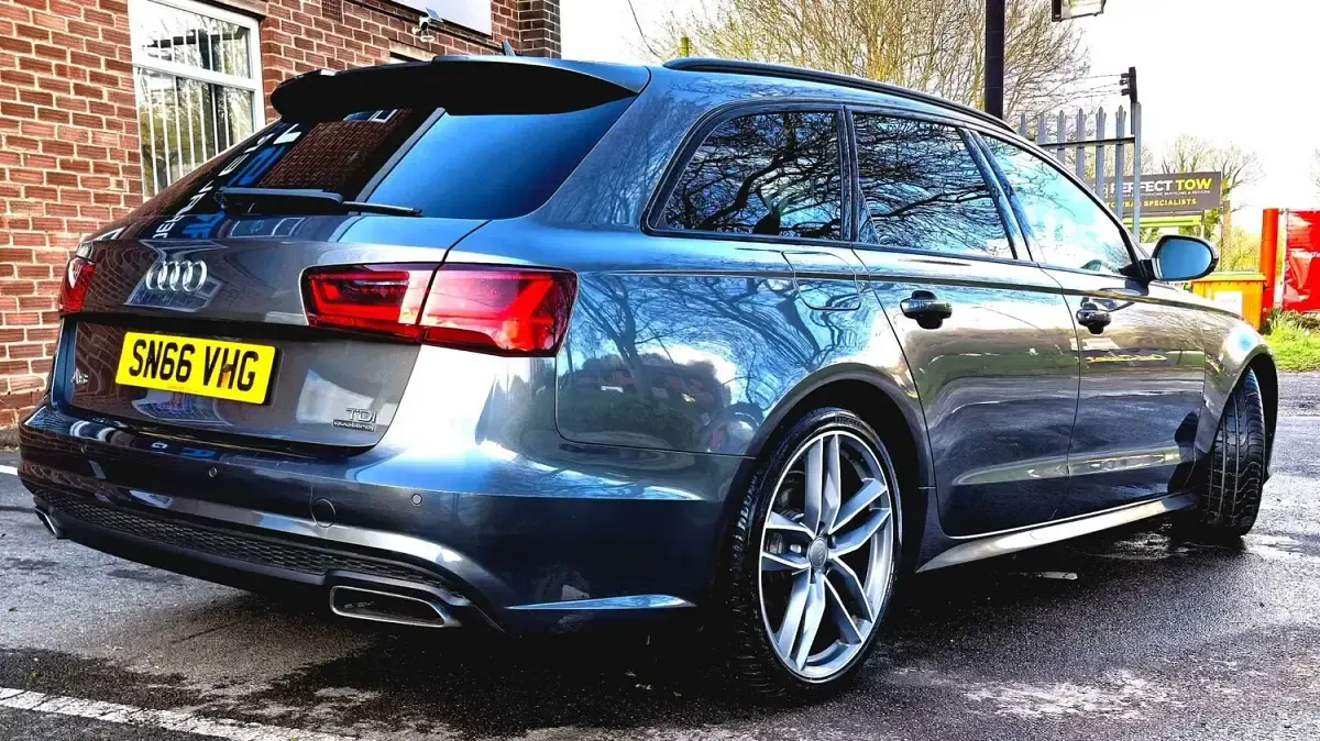 Used Audi A6 Black Edition 272 HP (200 kW) 2016 Grey Estate