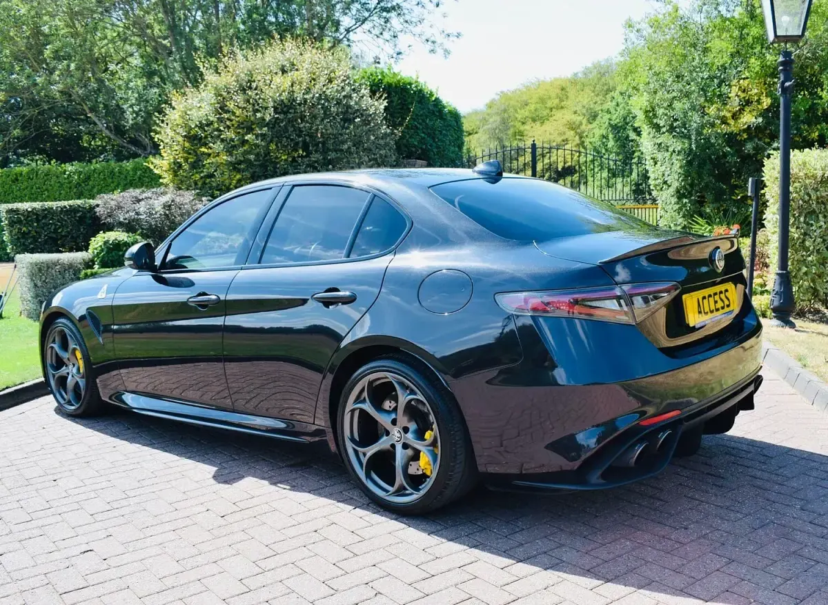 Used Alfa Romeo Giulia Quadrifoglio 2020 Black Sedan