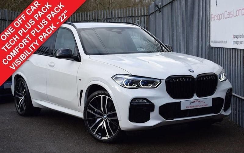 Used BMW X5 M Sport 394 HP (289 kW) 2021 White SUV