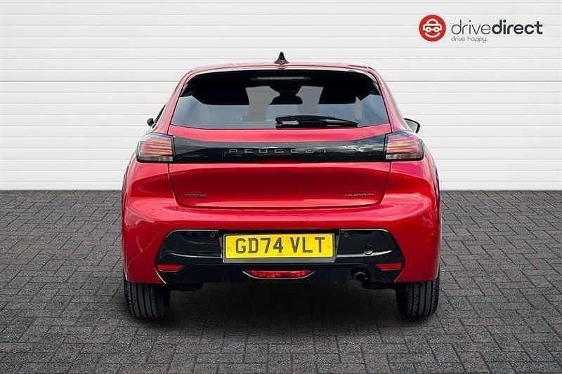 Used Peugeot 208 Allure 100 HP (73 kW) 2025 Red Hatchback