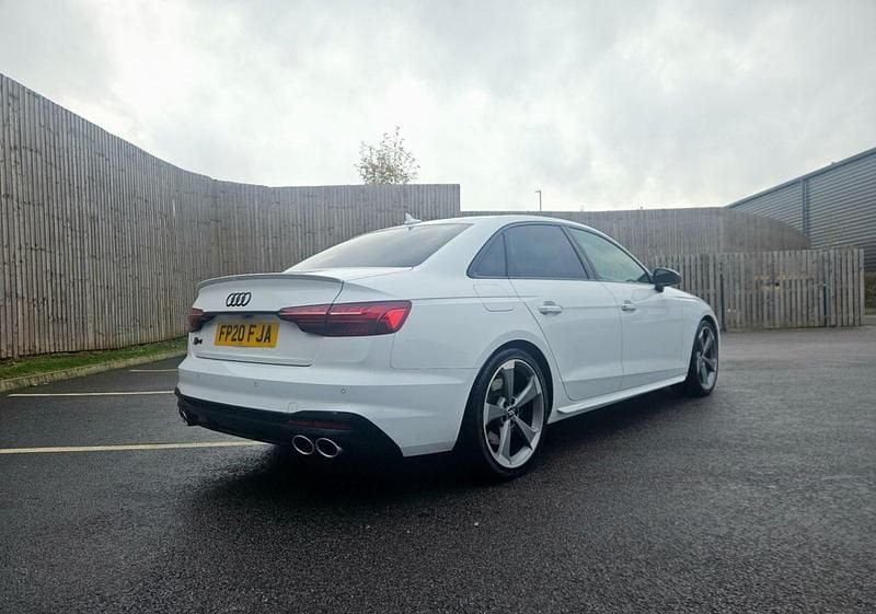 Used Audi A4 Black Edition 2020 White Sedan