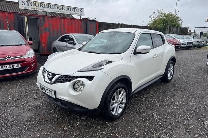 White Used 2015 Nissan Juke Acenta Premium SUV | £3,995 (Good price) - Image 1/1