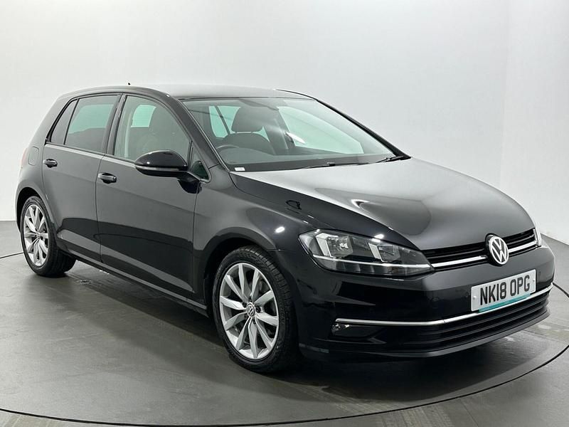 Black Used 2018 VW Golf VII GT Hatchback | £12,828 (Good price) - Image 1/3