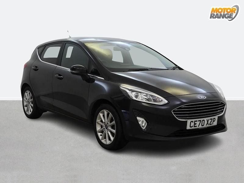 Black Used 2020 Ford Fiesta Titanium Hatchback | £9,895 (Fair price) - Image 1/4