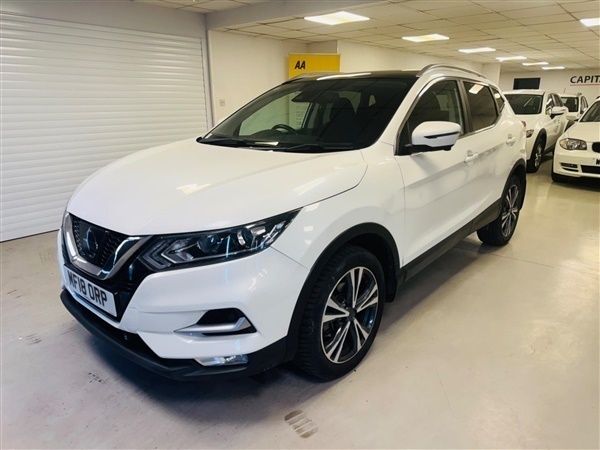 White Used 2018 Nissan Qashqai N-Connecta SUV | £8,200 (Fair price) - Image 1/1
