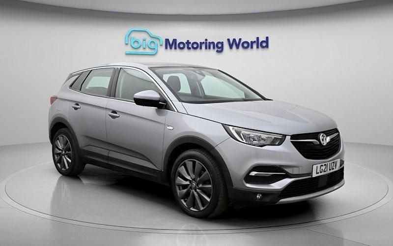 Used Vauxhall Grandland X Elite 131 HP (96 kW) 2021 Grey SUV