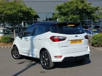 Used Ford Ecosport ST-Line 125 HP (91 kW) 2018 White SUV