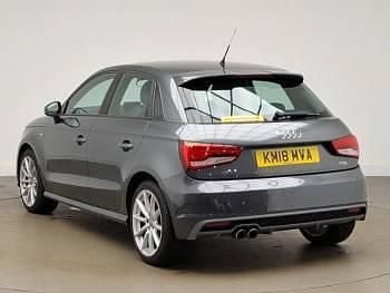 Usado Audi A1 S-Line 125 HP (91 kW) 2018 Cinzento Citadino