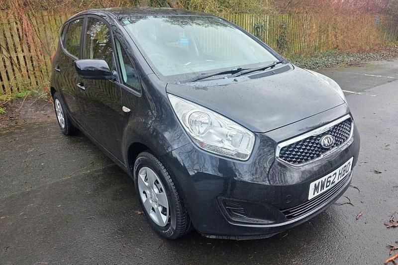 Used Kia Venga 89 HP (65 kW) 2013 Black Hatchback