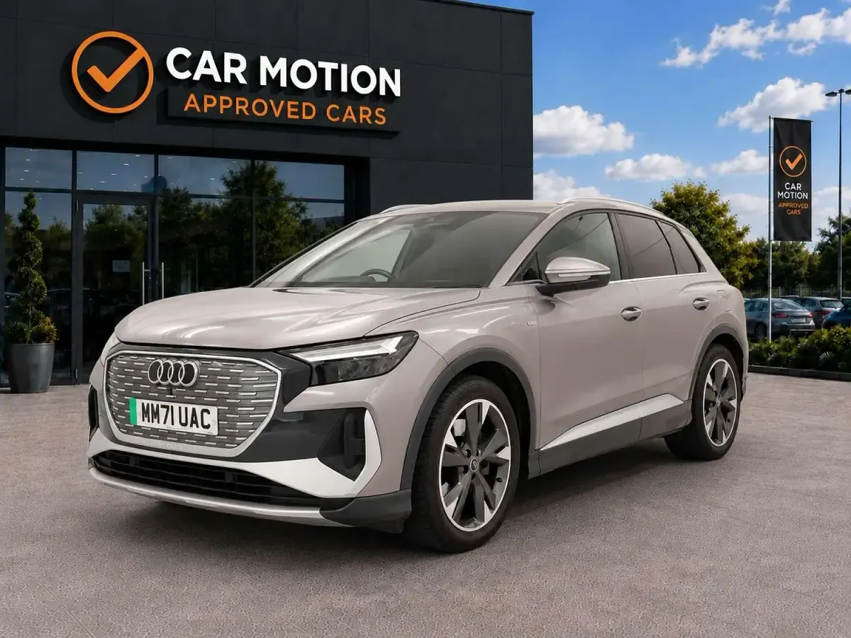 Used Audi Q4 e-tron S-Line 150 kW (204 HP) 2022 Grey SUV