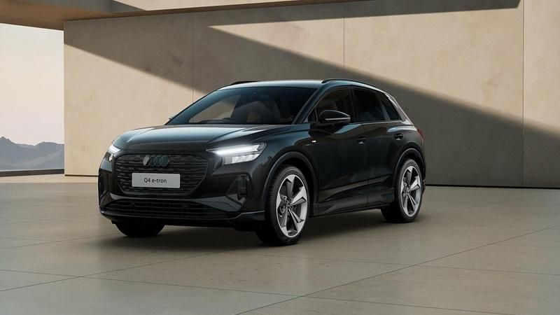Black New 2025 Audi Q4 e-tron Black Edition SUV | £45,200 (Super price) - Image 1/4