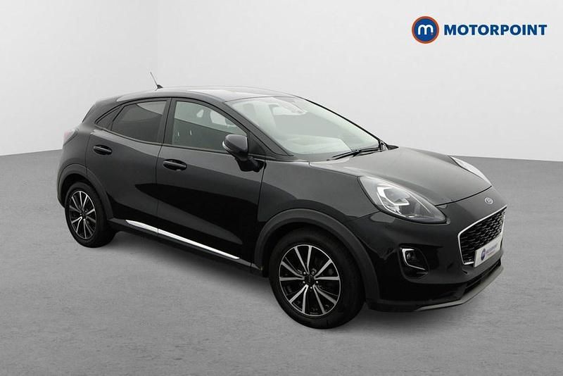 Black Used 2024 Ford Puma Titanium Hatchback | £14,849 (Good price) - Image 1/4