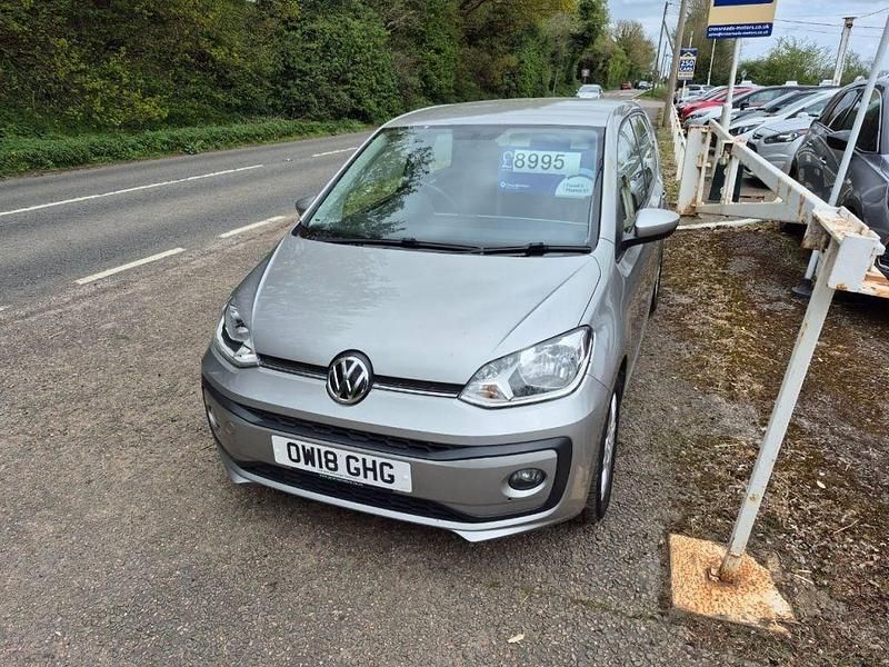 Begagnad VW up! high up! 75 HK (55 kW) 2018 Silver Halvkombi