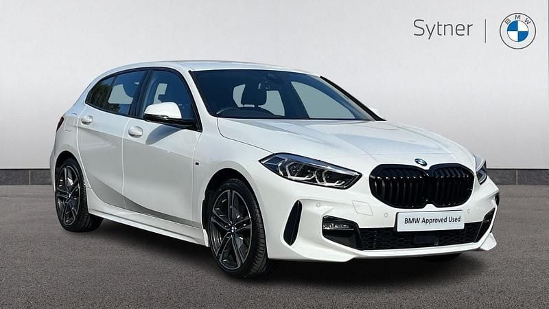 White Used 2023 BMW 118 M Sport Hatchback | £19,500 (Good price) - Image 1/4