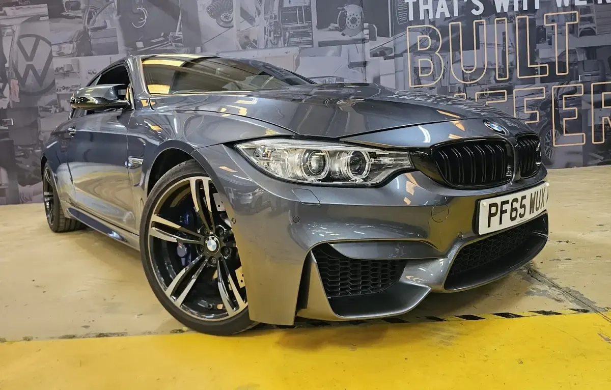 Used BMW M4 Cabriolet Impressive 431 HP (317 kW) 2015 Grey Cabriolet
