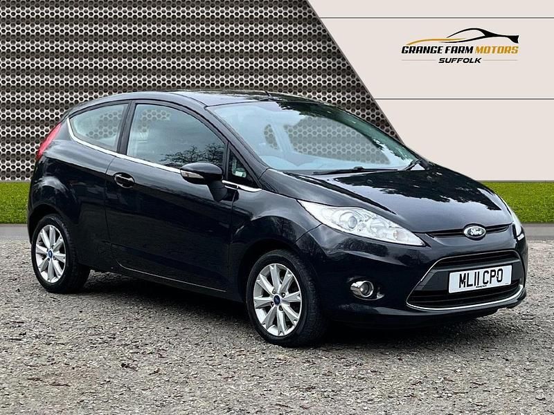Used Ford Fiesta Zetec 82 HP (60 kW) 2011 Black Hatchback