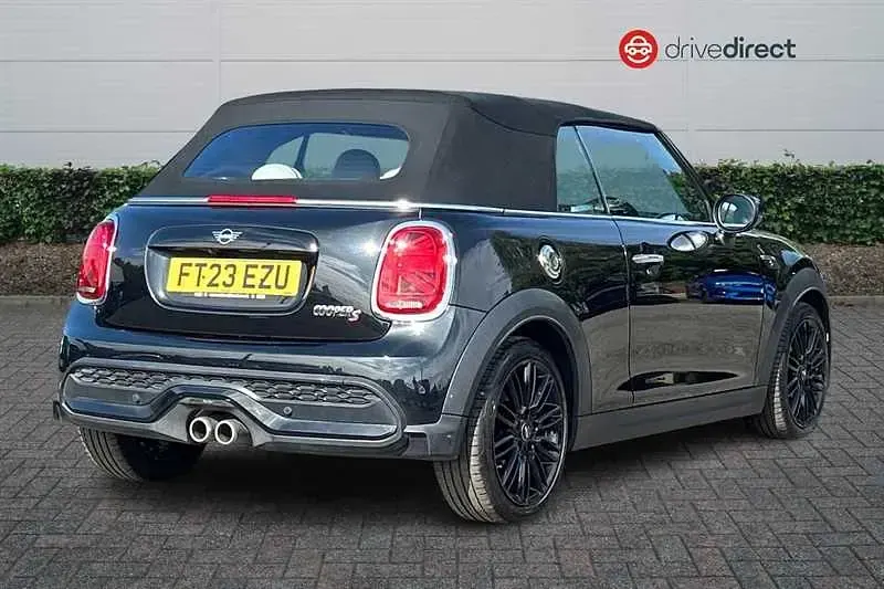 Used Mini Cooper S Cabriolet Exclusive 2023 Black Cabriolet