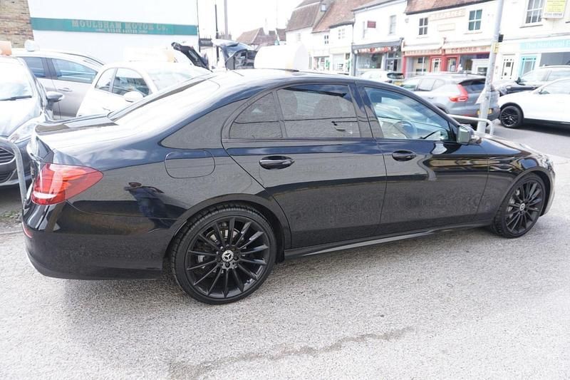 Used Mercedes E220 AMG line 2020 Black Sedan