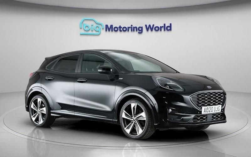 Used Ford Puma ST-Line X 155 HP (114 kW) 2020 Black Hatchback