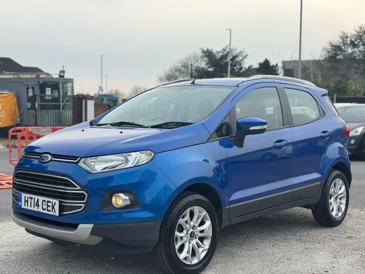 Used Ford Ecosport Titanium 112 HP (82 kW) 2014 Blue SUV