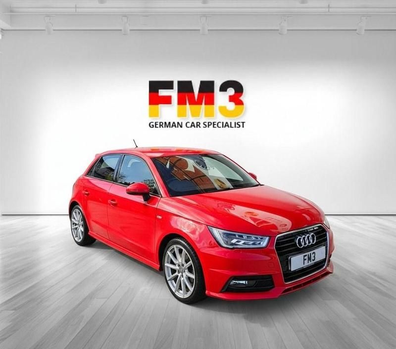 Used Audi A1 Sportback S-Line 116 HP (85 kW) 2016 Red Hatchback