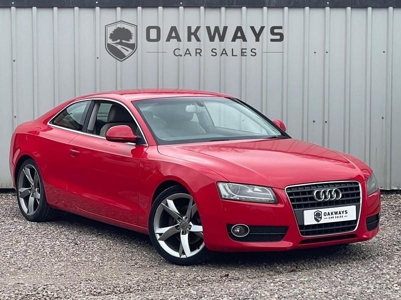 Used Audi A5 Sport 211 HP (155 kW) 2009 Red Coupe