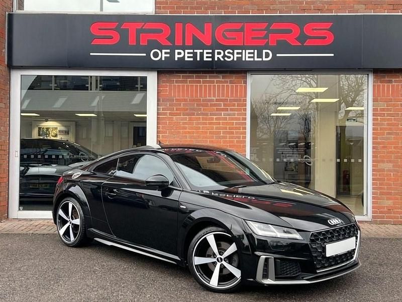 Used Audi TT S-Line 197 HP (144 kW) 2019 Black Coupe