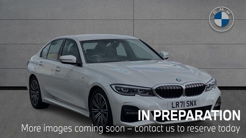 White Used 2021 BMW 320 M Sport | £17,555 (Good price) - Image 1/4