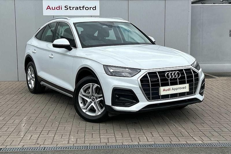 White Used 2022 Audi Q5 Sport SUV | £31,950 (Expensive) - Image 1/4