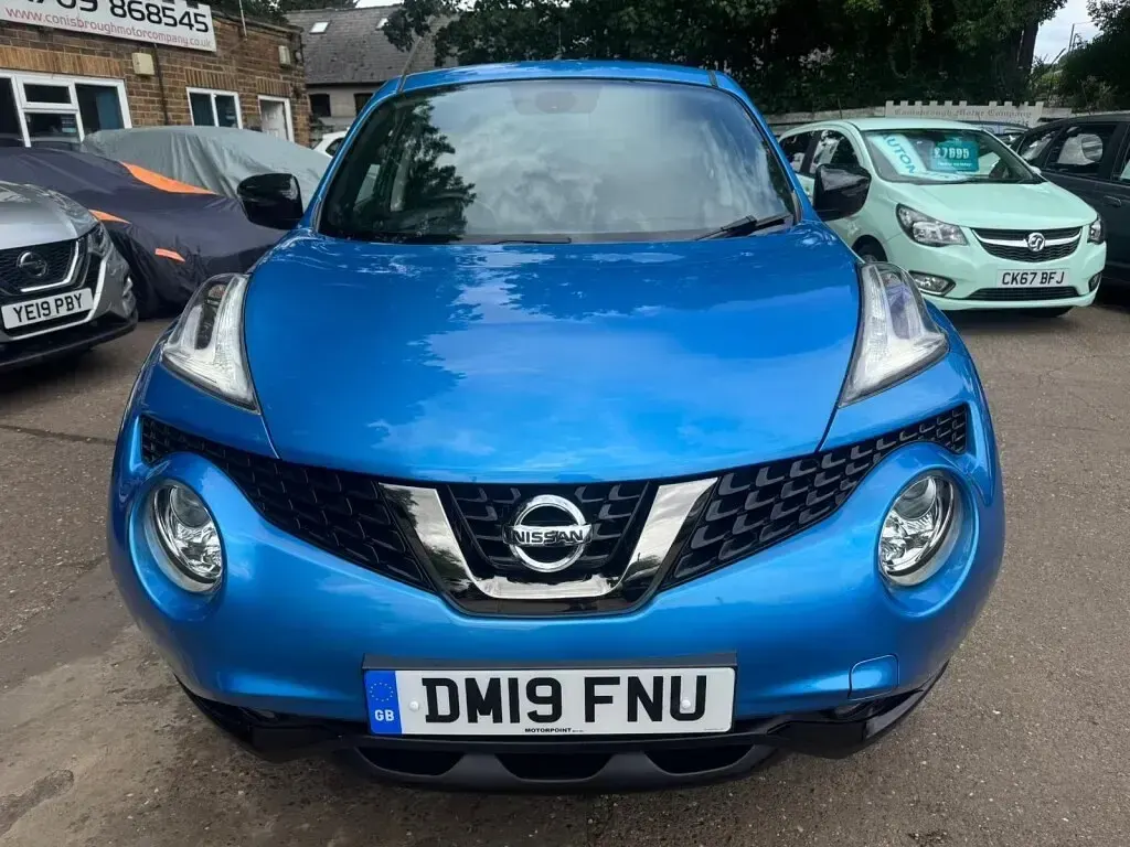 Used Nissan Juke 112 HP (82 kW) 2019 Blue SUV