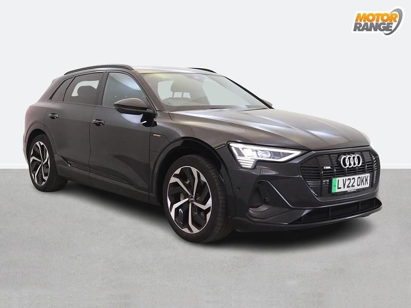 Black Used 2022 Audi e-tron Advanced Plus SUV | £25,895 (Fair price) - Image 1/4