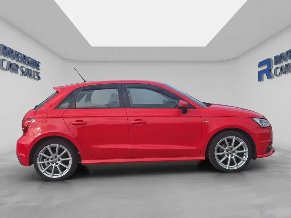 Used Audi A1 Sportback S-Line 150 HP (110 kW) 2015 Red Hatchback