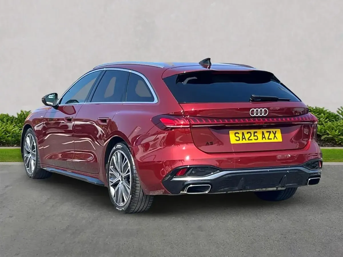 Used Audi A5 S-Line 150 HP (110 kW) 2025 Red Estate