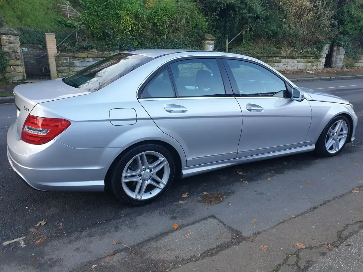 Used Mercedes C220 AMG 2012 Silver Sedan