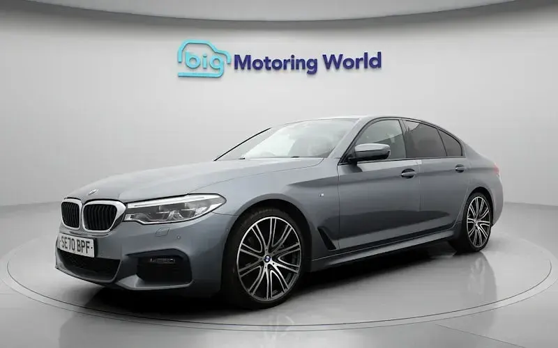 Used BMW 530 M Sport 265 HP (194 kW) 2020 Blue Sedan