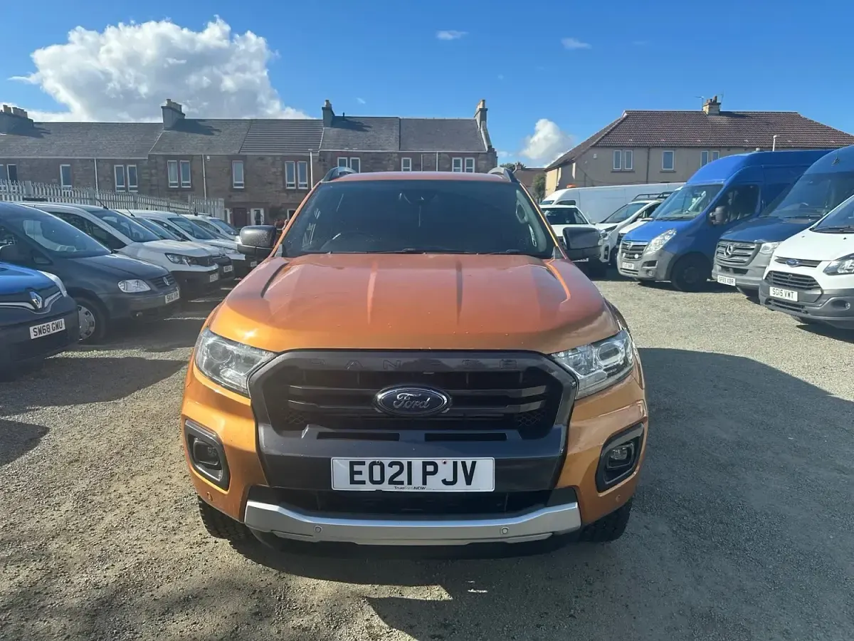 Used Ford Ranger Wildtrack 2021 Orange Pickup