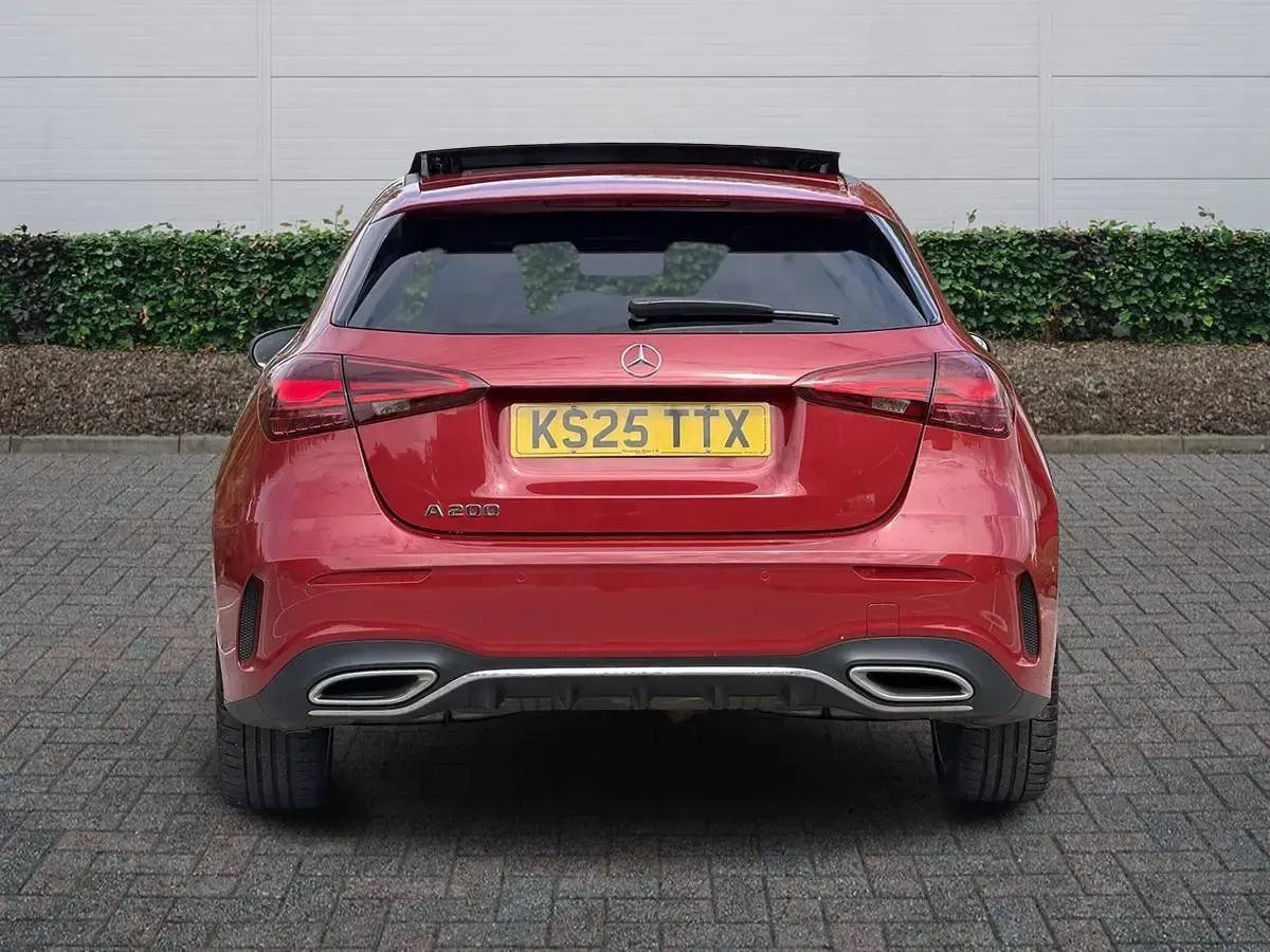 Used Mercedes A200 AMG Line Premium Plus 2025 Red Hatchback