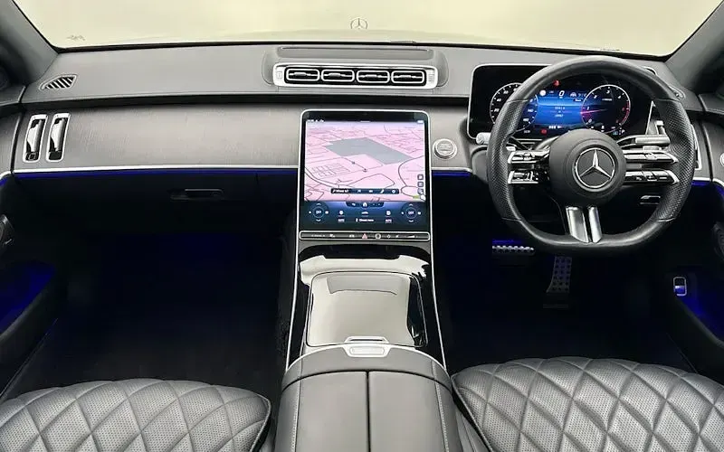 Used Mercedes S350 AMG line 286 HP (210 kW) 2021 Grey Sedan
