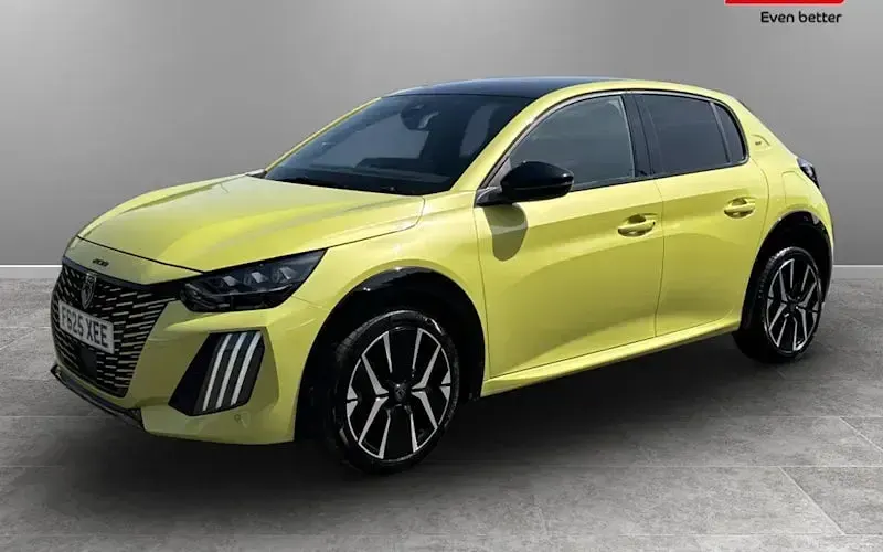 Used Peugeot 208 GTi 102 HP (75 kW) 2024 Yellow Hatchback