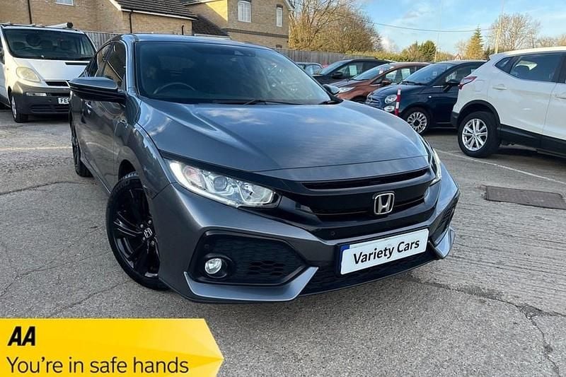 Used Honda Civic SR 126 HP (92 kW) 2019 Grey Hatchback