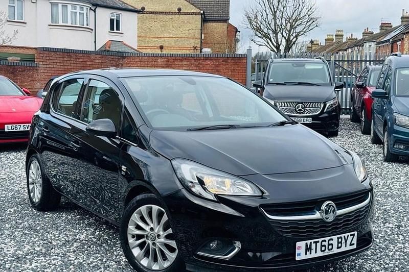 Used Vauxhall Corsa 90 HP (66 kW) 2016 Black Hatchback