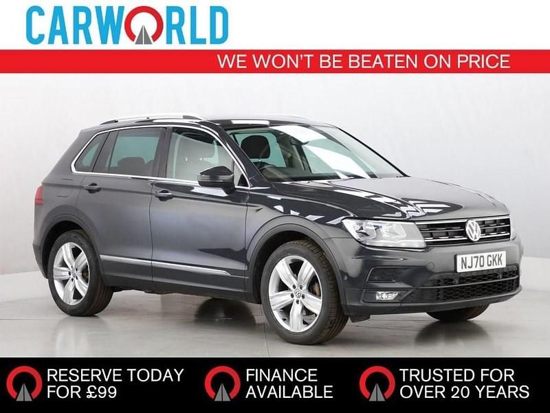 Grey Used 2020 VW Tiguan Match SUV | £14,704 (Fair price) - Image 1/3