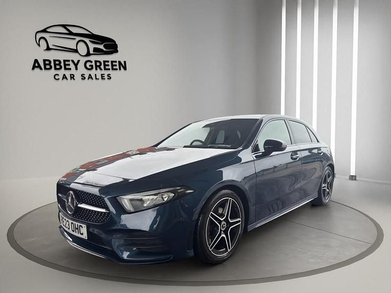 Used Mercedes A180 Executive 136 HP (100 kW) 2023 Blue Hatchback