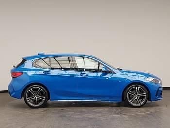 Used BMW 118 M Sport 136 HP (100 kW) 2022 Blue Hatchback