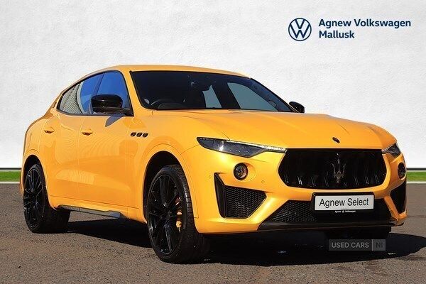 Yellow Used 2020 Maserati Levante SUV | £59,990 - Image 1/4