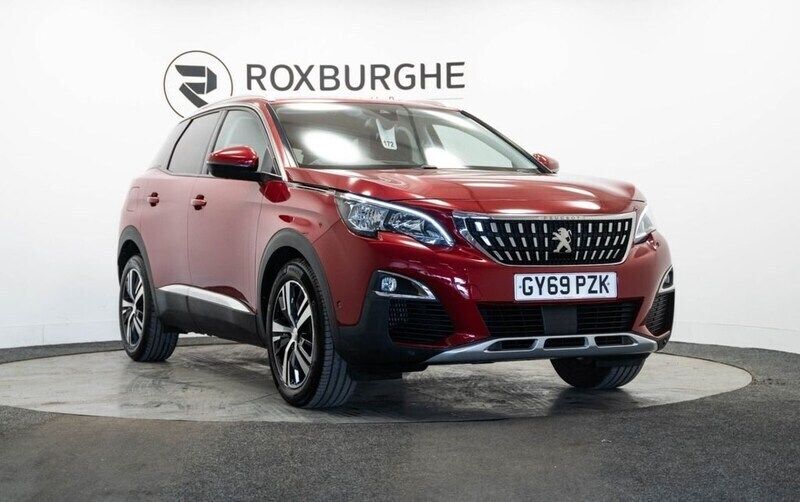 Red Used 2019 Peugeot 3008 Allure SUV | £13,949 (Fair price) - Image 1/4