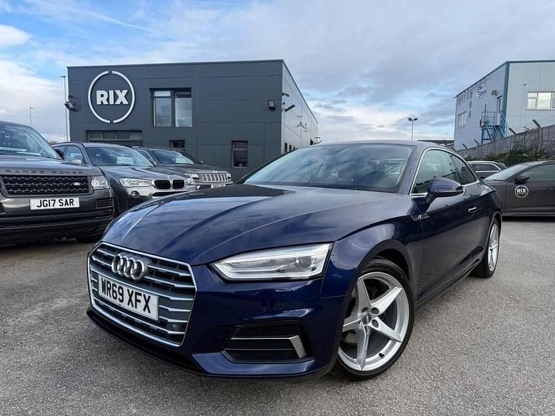 Used Audi A5 Sport 150 HP (110 kW) 2019 Blue Coupe