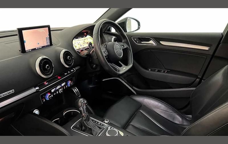 Used Audi S3 Sportback Black Edition 296 HP (217 kW) 2020 Blue Hatchback